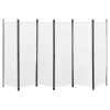 en.casa Paravents<Raumteiler Huesca - 6-teilig in Beige (H)171cm (B)300cm