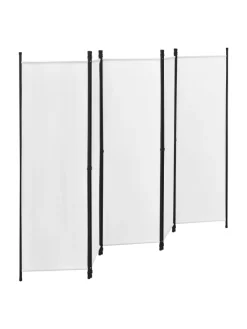 en.casa Paravents<Raumteiler Huesca - 5-teilig in Beige (H)171cm (B)250cm