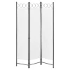 en.casa Paravents<Raumteiler Saragossa 3-teilig in Beige (H)171cm (B)120cm