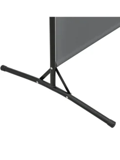 en.casa Paravents<Raumteiler Tarazona in Grau (H)176cm (B)175cm