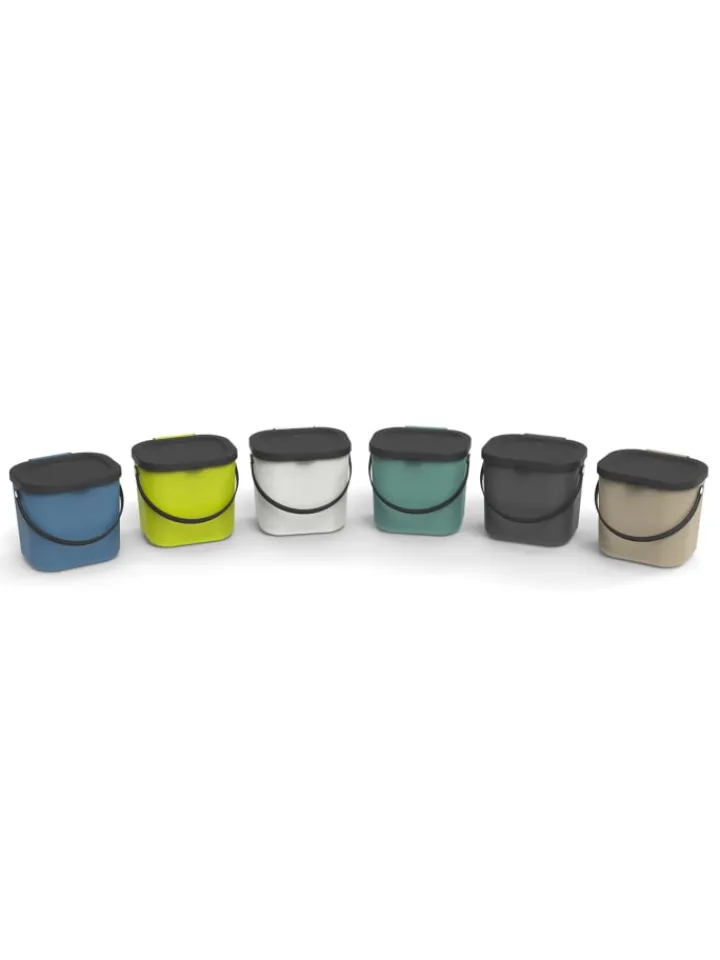 Rotho Mülleimer<Recycling Müllsystem 6 l ALBULA