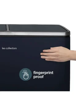 Les collectors Mülleimer<Recycling-Mülleimer in Dunkelblau - 60 l