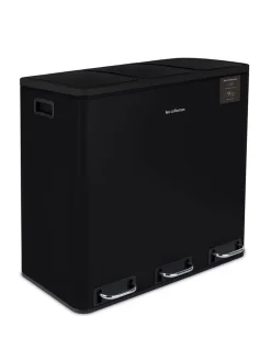 Les collectors Mülleimer<Recycling-Mülleimer in Schwarz - 54 l