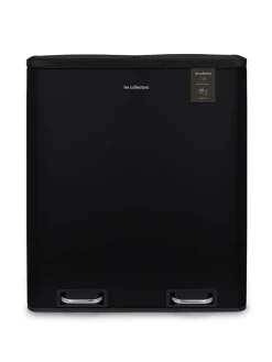 Les collectors Mülleimer<Recycling-Mülleimer in Schwarz - 60 l