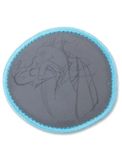 Ergobag Büro- & Schulbedarf|Kindermöbel<Reflektor-Klettie "Drachen" in Grau/ Hellblau