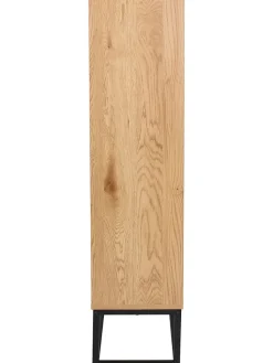 DOCK avenue Regale & Schränke<Regal "Abbott" in Natur - (B)60 x (H)120 x (T)29 cm