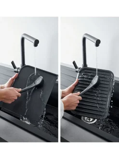 Tefal Putz- & Waschutensilien<Reinigungsbürste in Grau - (H)23,5 cm
