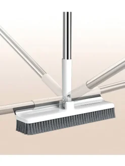 Joybos Putz- & Waschutensilien<Reinigungsbürste in Weiß/ Grau - (H)135 cm