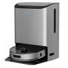 COFI 1453 Staubsauger<Reinigungsroboter U200 Pro mit Wischfunktion + Lade-/Reinigungsstation in Grau