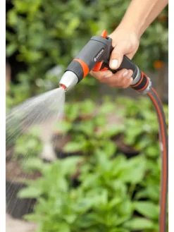 Gardena Gartendekoration<Reinigungsspritze "Premium" in Grau/ Orange