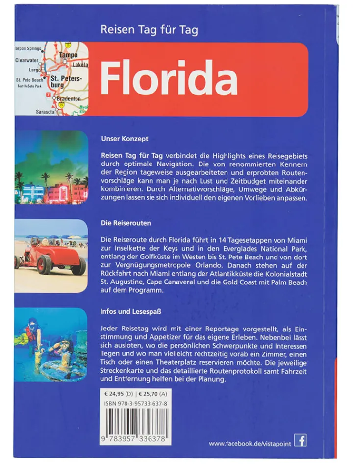 VISTA POINT Verlag Bücher<Reiseführer "Florida"