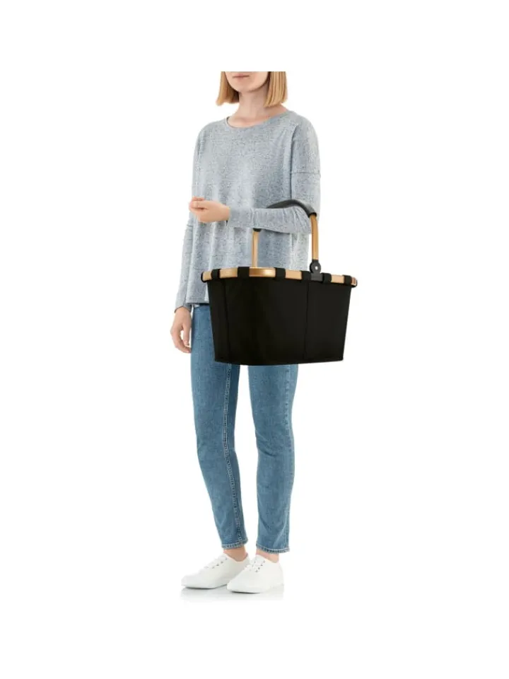 Reisenthel Einkaufstaschen & -Trolleys<Einkaufskorb carrybag frame gold/black