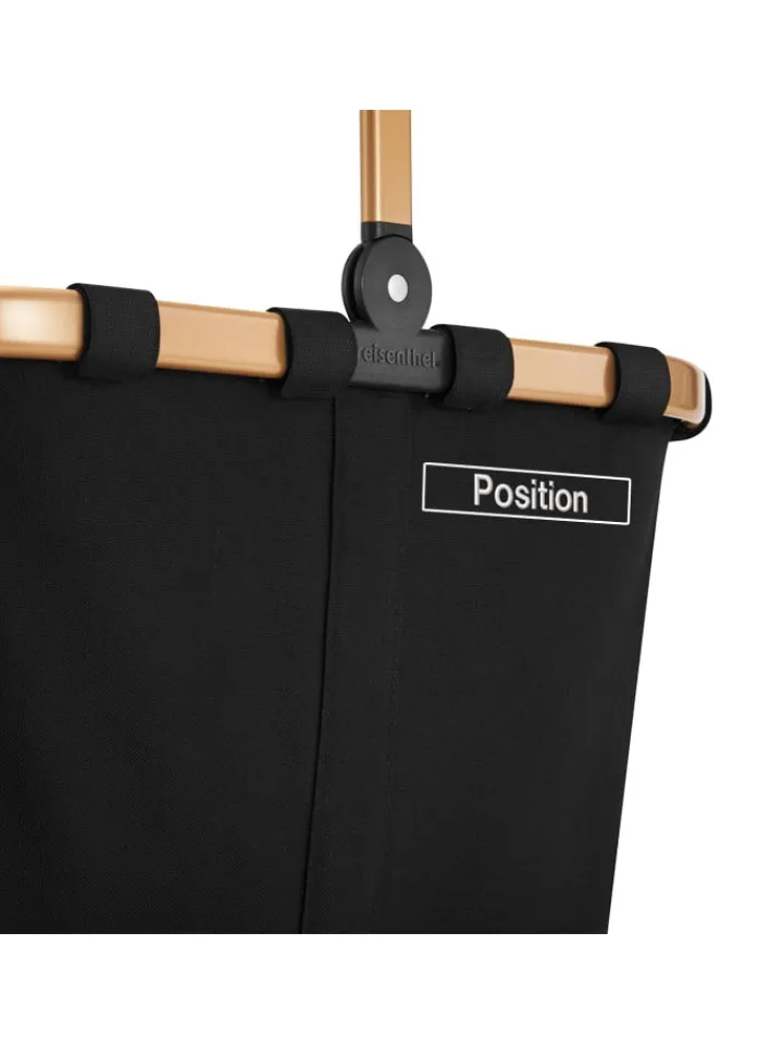 Reisenthel Einkaufstaschen & -Trolleys<Einkaufskorb carrybag frame gold/black