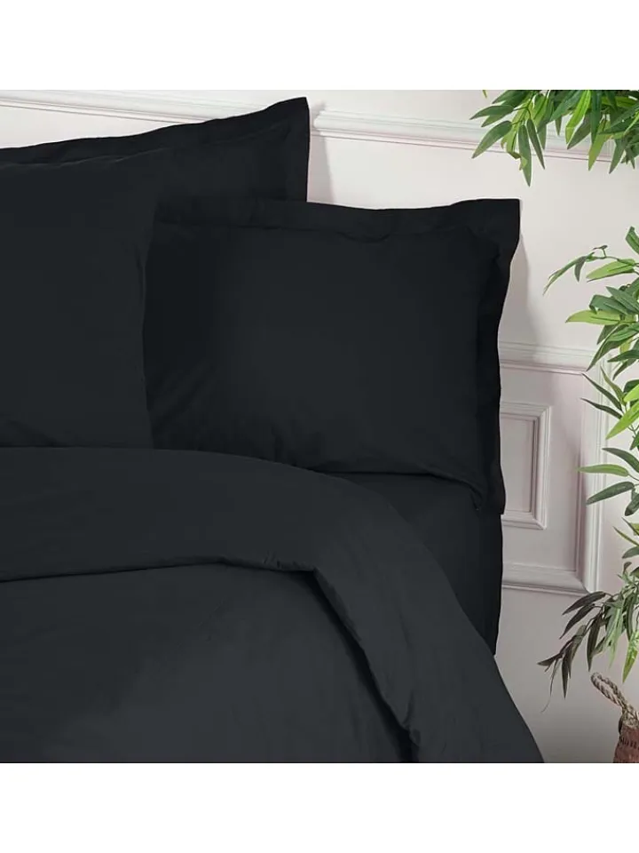 MIX&MATCH Bettwäsche & Bettwaren<Renforcè-Bettbezug in Schwarz