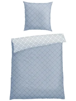 Schiesser Bettwäsche & Bettwaren<Renforcé-Bettwäsche-Set "Mabel" in Hellblau