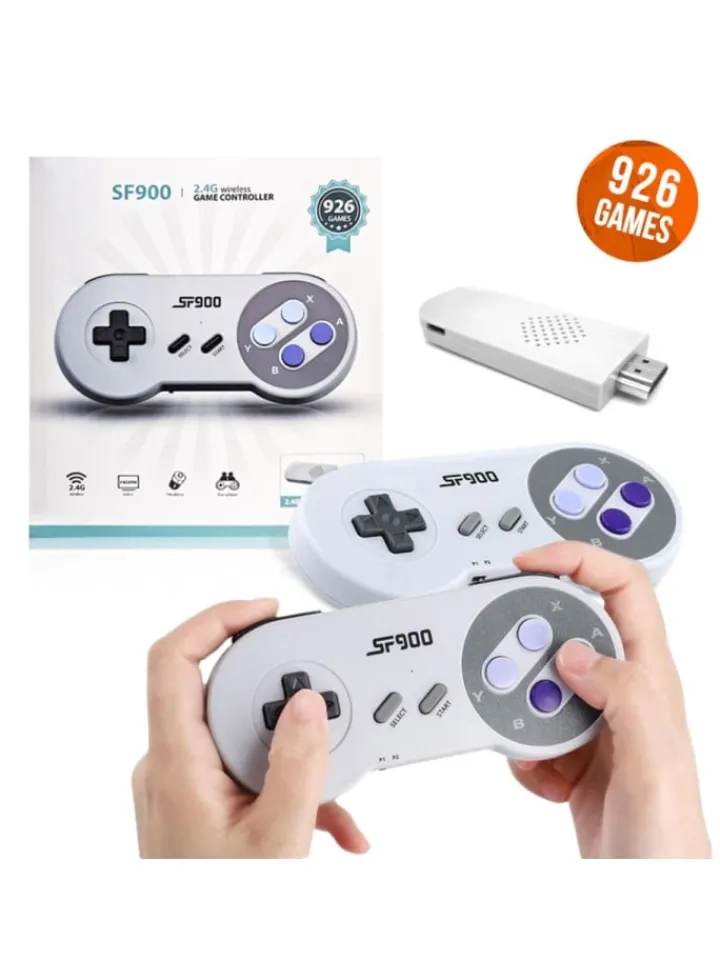 COFI 1453 Tablets, Konsolen & Elektronisches Spielzeug<Retro-Spielekonsole kabelloser HD-Spaß und vielseitige Möglichkeiten in Grau