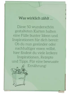 ars edition Bücher<Rezeptesammlung "50 Ideenkärtchen für eine bewusste Ernährung"