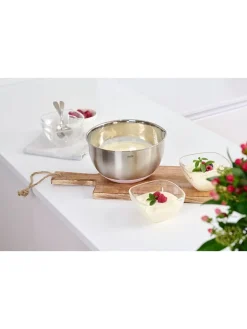 Emsa Koch- & Backutensilien<Rührschüssel "Prep & Bake" in Silber - 2 l