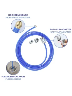 Maximex Weitere Haushaltshelfer<Rohrreinigungsschlauch in Blau - (L)250 x Ø 3 cm