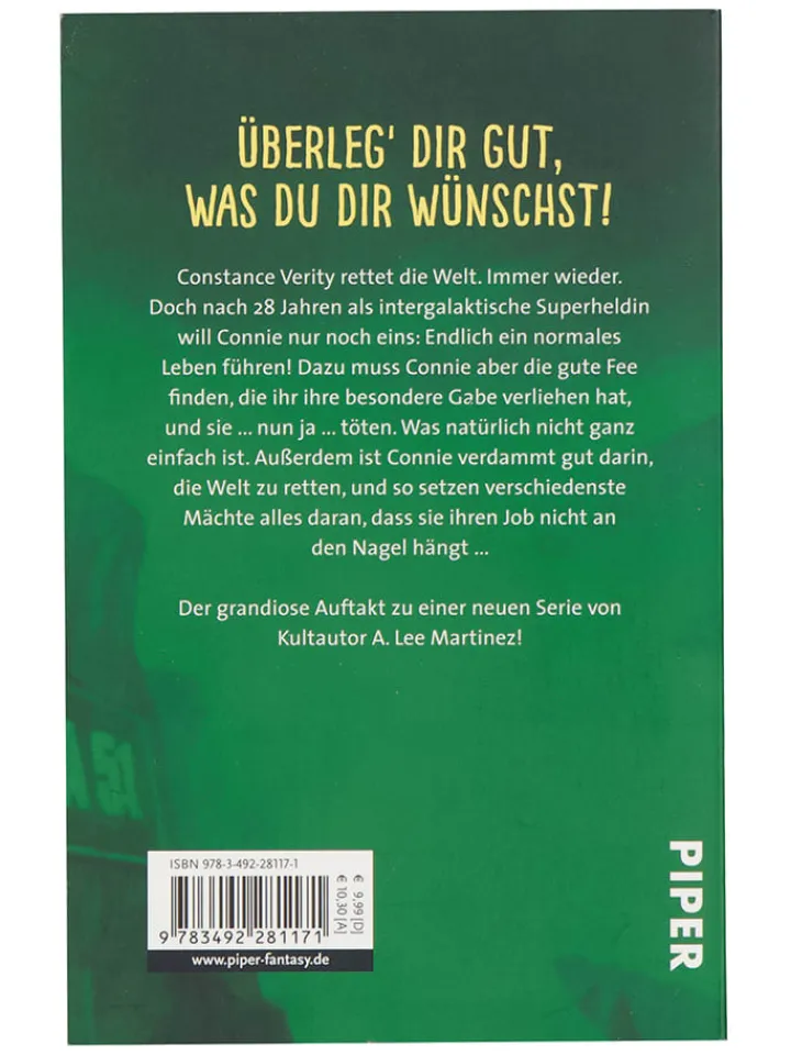 PIPER Bücher<Roman "Constance Verity"