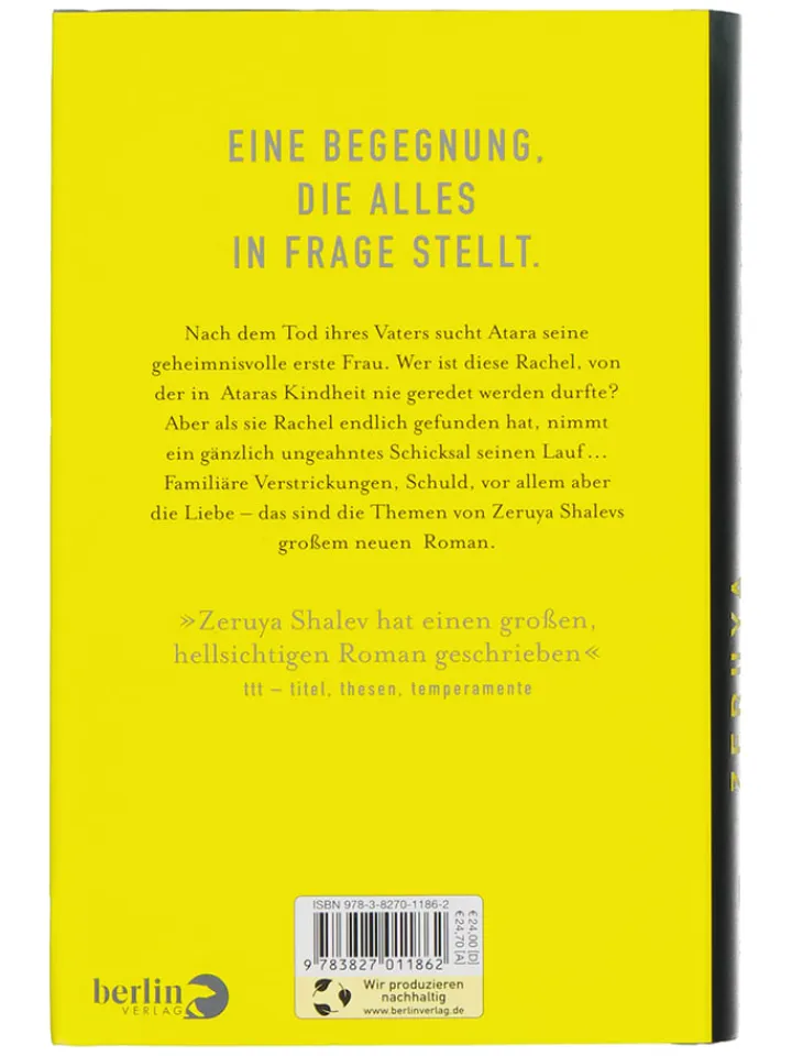 berlin VERLAG Bücher<Roman "Schicksal"