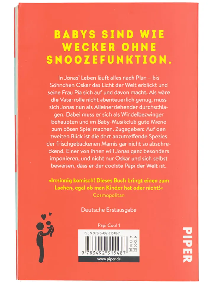 PIPER Bücher<Roman "Windelvollkatastrophe"