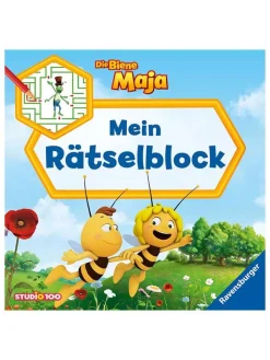 Ravensburger Kreativbedarf & Do-It-Yourself|Bücher<Rätselbuch "Die Biene Maja: Mein Rätselblock"