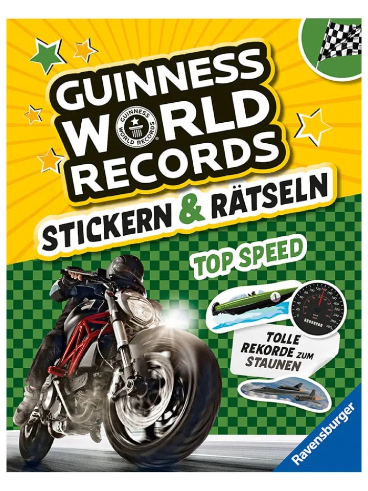 Ravensburger Bücher|Kreativbedarf & Do-It-Yourself<Rätselbuch "Stickern & Rätseln: Top Speed"