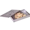 RADOLEO Grillen<Räucherbox Edelstahl in silber