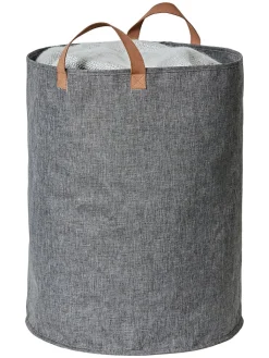 STORE IT Kisten & Körbe<Rundkorb in Grau - (H)45 x Ø 40 cm