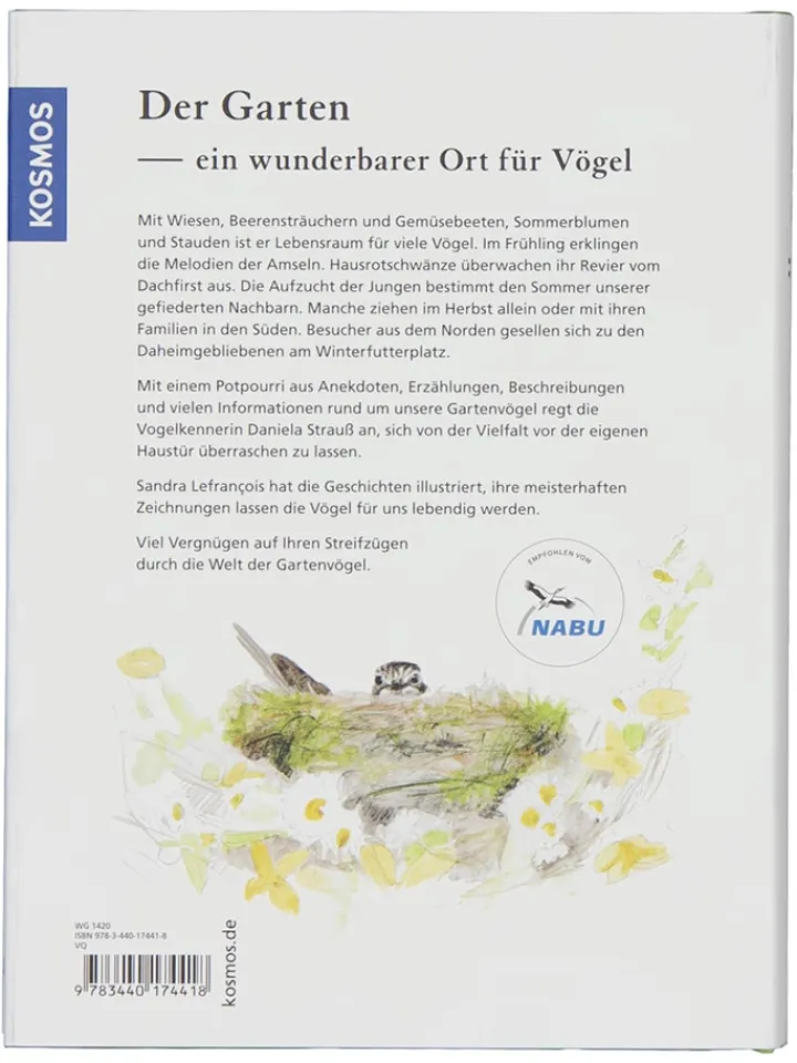 Kosmos Bücher<Sachbuch "Gartenvögel"