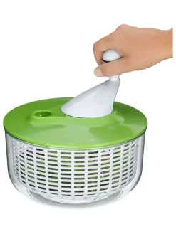 Silit Koch- & Backutensilien<Salatschleuder in Transparent/ Grün - Ø 25 cm