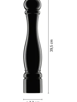 WMF Gedeckter Tisch|Koch- & Backutensilien<Salz- & Pfeffermühle in Schwarz - (H)42,3 x Ø 8,2 cm