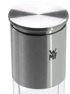 WMF Koch- & Backutensilien|Gedeckter Tisch<Salz- & Pfeffermühle in Silber - (H)18 x Ø 5 cm