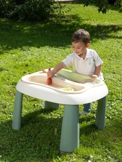Smoby Gartenspielzeug<Sand- und Wasserspieltisch in Beige/ Grün - ab 18 Monaten