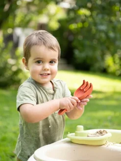 Smoby Gartenspielzeug<Sand- und Wasserspieltisch in Beige/ Grün - ab 18 Monaten