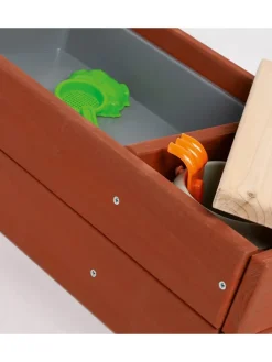 Pinolino Gartenspielzeug<Sandkasten "Hedda" in Hellbraun/ Natur - ab 3 Jahren