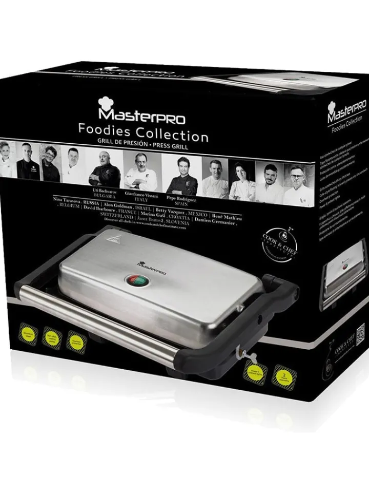 Masterpro Küchenelektronik<Sandwichmaker in Silber