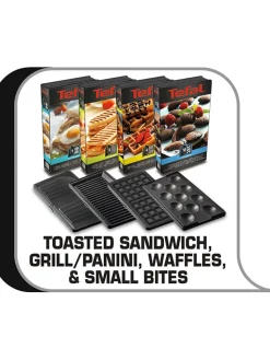 Tefal Küchenelektronik<Sandwich-Toaster "Snack Collection" in Silber