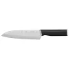 WMF Koch- & Backutensilien<Santokumesser "Kineo" in Schwarz - (L)31 cm