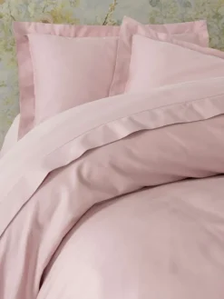Mijolnir Bettwäsche & Bettwaren<Satin-Bettwäsche-Set "Elegant" in Rosa
