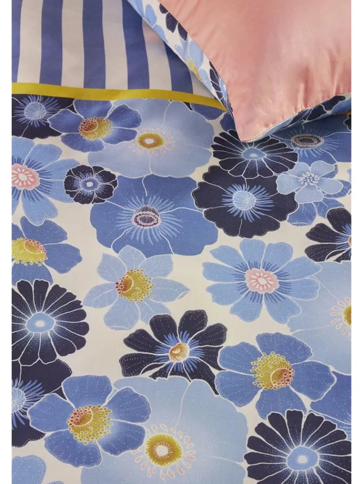 Beddinghouse Bettwäsche & Bettwaren<Satin-Bettwäsche-Set ''Nica'' in Blau