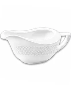 Wilmax Gedeckter Tisch<Sauciere in Weiß - 230 ml