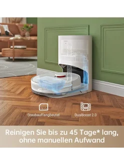Dreame Staubsauger|Klima & Haushalt<Saugroboter ''D9 Plus'' in Weiß