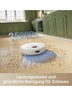 Dreame Staubsauger|Klima & Haushalt<Saugroboter ''D9 Plus'' in Weiß