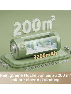 Dreame Staubsauger|Klima & Haushalt<Saugroboter ''D9 Plus'' in Weiß