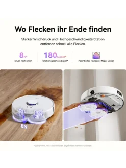 Narwal Staubsauger<Saugroboter Freo X10 Pro in weiß