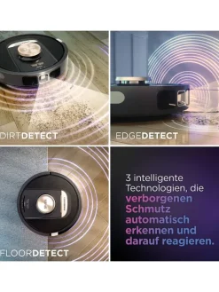 Shark Staubsauger<Saugroboter PowerDetect Self-Empty RV2820VEEU in schwarz
