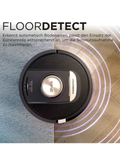 Shark Staubsauger<Saugroboter PowerDetect Self-Empty RV2820VEEU in schwarz