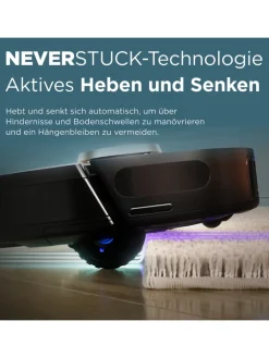 Shark Staubsauger<Saugroboter PowerDetect Self-Empty RV2820VEEU in schwarz